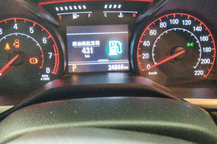 Used Chevrolet Monza 2020 Light Hybrid RS 330T Automatic Comfort Edition Odometer Close Up