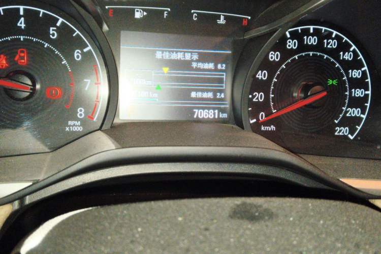 Used Chevrolet Monza 2020 320 Automatic Enjoyment Edition Odometer Close Up
