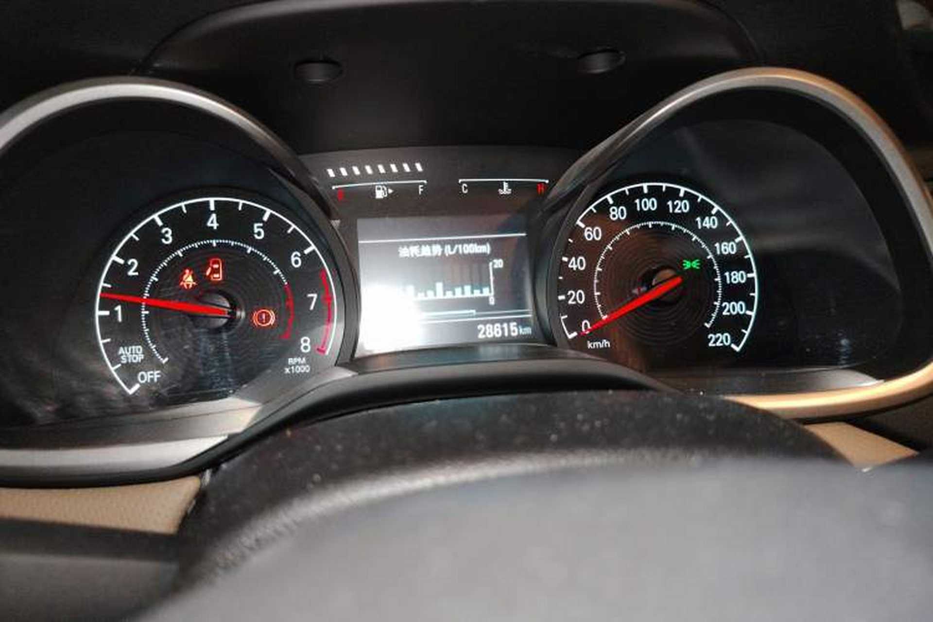Used Chevrolet Monza 2020 320 Automatic Enjoyment Edition Odometer Close Up