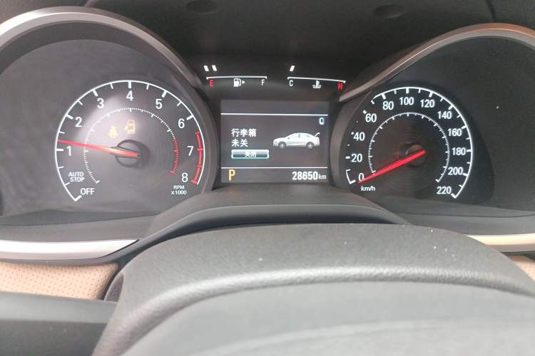 Used Chevrolet Monza 2020 320 Automatic Enjoyment Edition Odometer Close Up