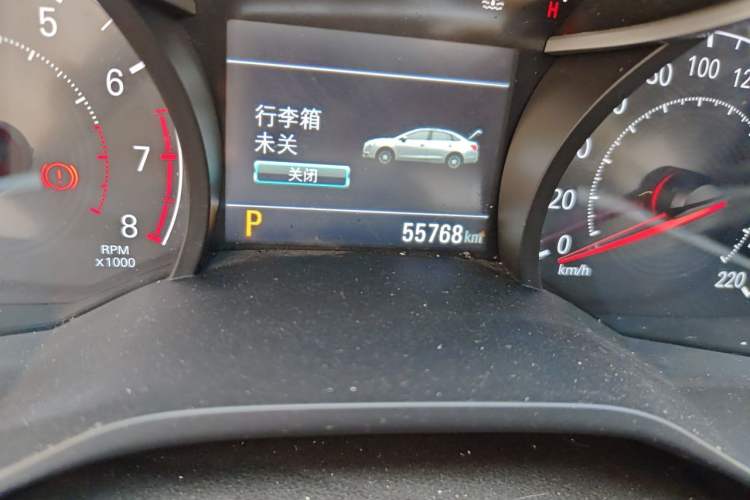 Used Chevrolet Monza 2020 320 Automatic Enjoyment Edition Odometer Close Up