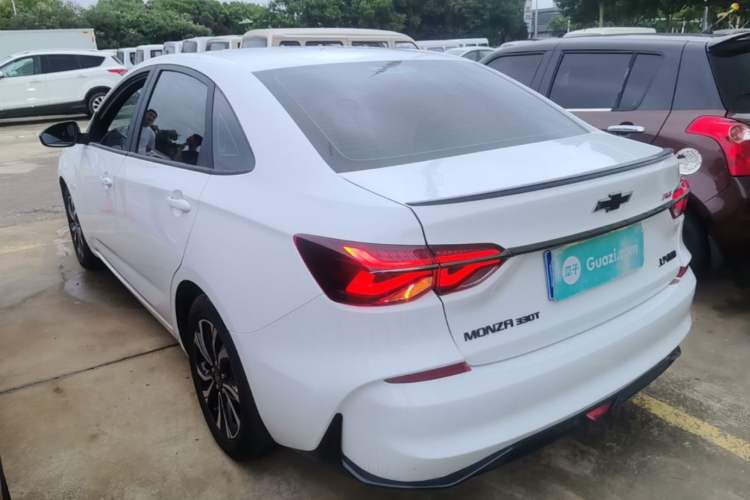 Used Chevrolet Monza 2020 Light Hybrid RS 330T Automatic Comfort Edition Rear Left 45 Deg
