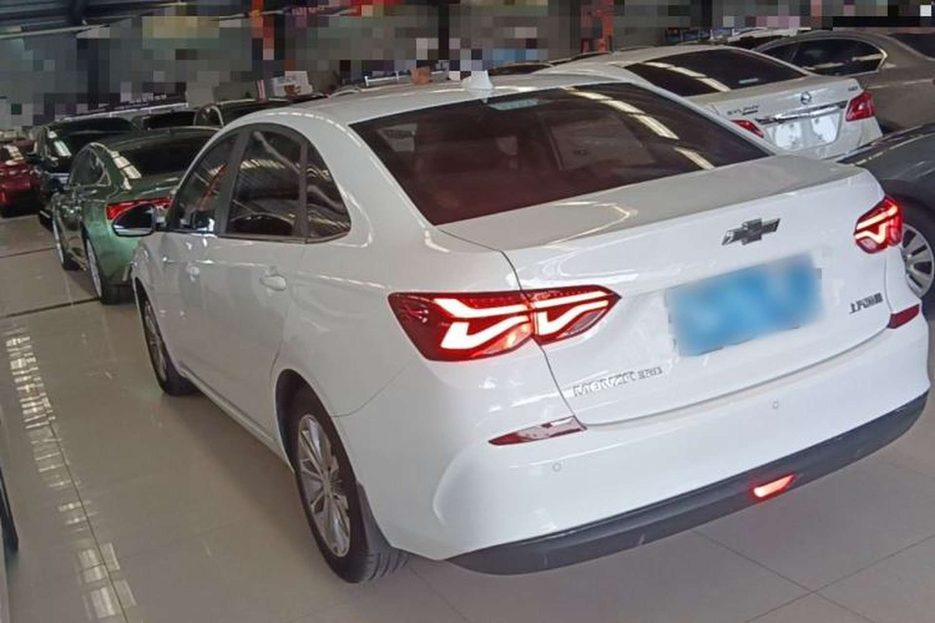 Used Chevrolet Monza 2020 320 Automatic Enjoyment Edition Rear Left 45 Deg