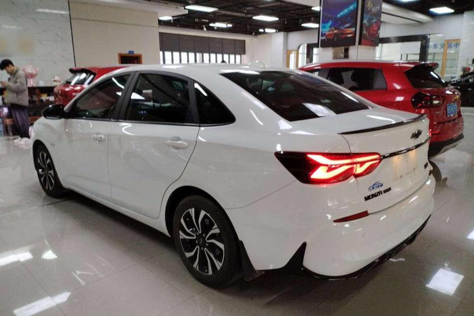 Used Chevrolet Monza 2020 Light Hybrid RS 330T Automatic Comfort Edition Rear Left 45 Deg
