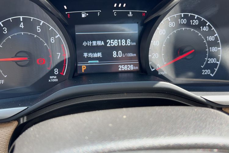 Used Chevrolet Monza 2021 320 Automatic Enjoyment Sunroof Edition Odometer Close Up