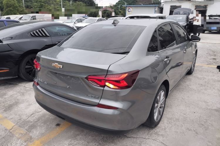 Used Chevrolet Monza 2021 320 Automatic Enjoyment Sunroof Edition Rear Right 45 Deg