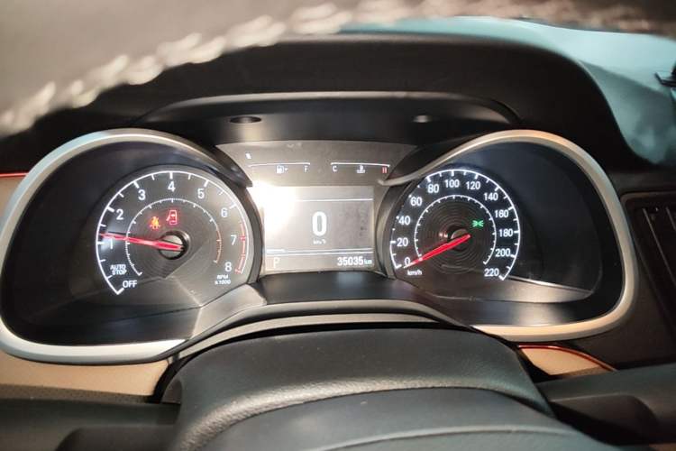 Used Chevrolet Monza 2021 320 Automatic Enjoyment Sunroof Edition Instrument Cluster