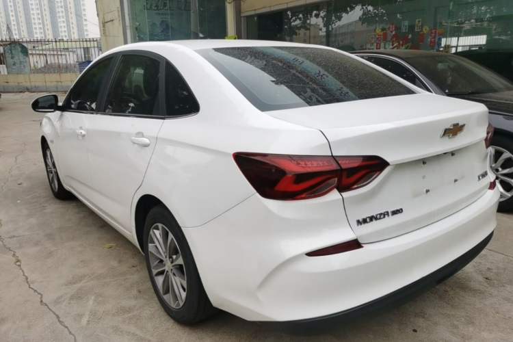 Used Chevrolet Monza 2021 320 Automatic Enjoyment Sunroof Edition Rear Left 45 Deg