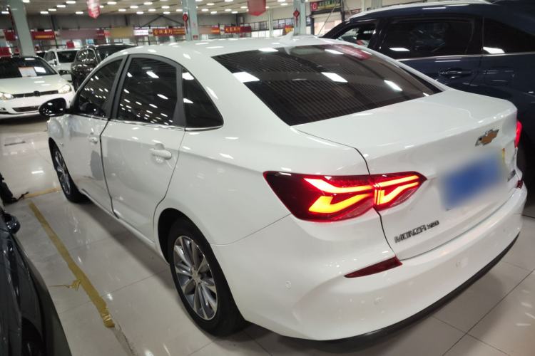 Used Chevrolet Monza 2021 320 Automatic Enjoyment Sunroof Edition Rear Left 45 Deg