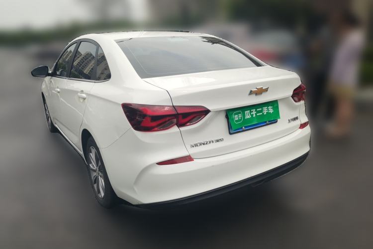 Used Chevrolet Monza 2021 320 Automatic Enjoyment Sunroof Edition Rear Left 45 Deg