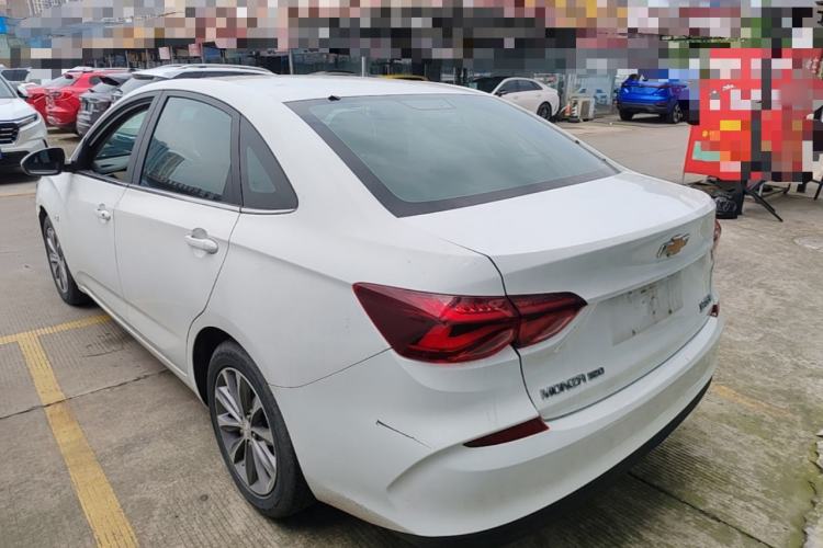 Used Chevrolet Monza 2021 320 Automatic Enjoyment Sunroof Edition Rear Left 45 Deg