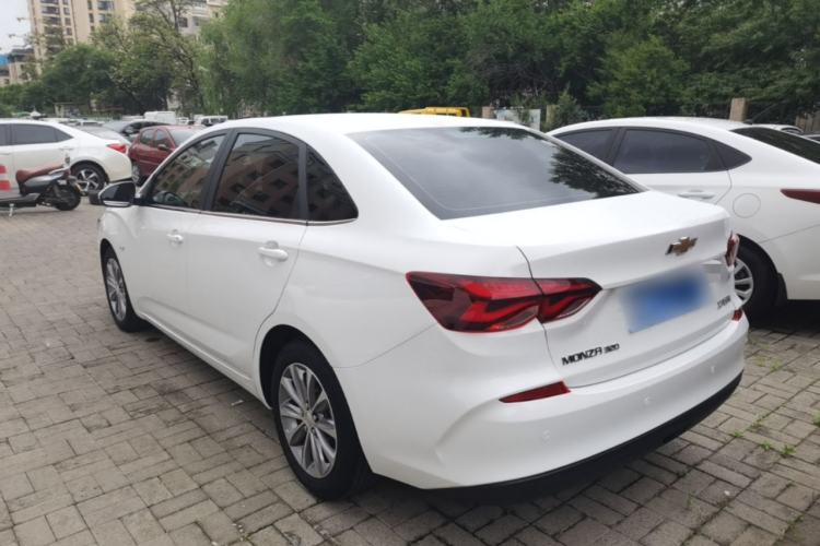 Used Chevrolet Monza 2021 320 Automatic Enjoyment Sunroof Edition Rear Left 45 Deg