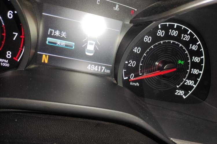 Used Chevrolet Monza 2022 320 Automatic Enjoyment Edition Odometer Close Up