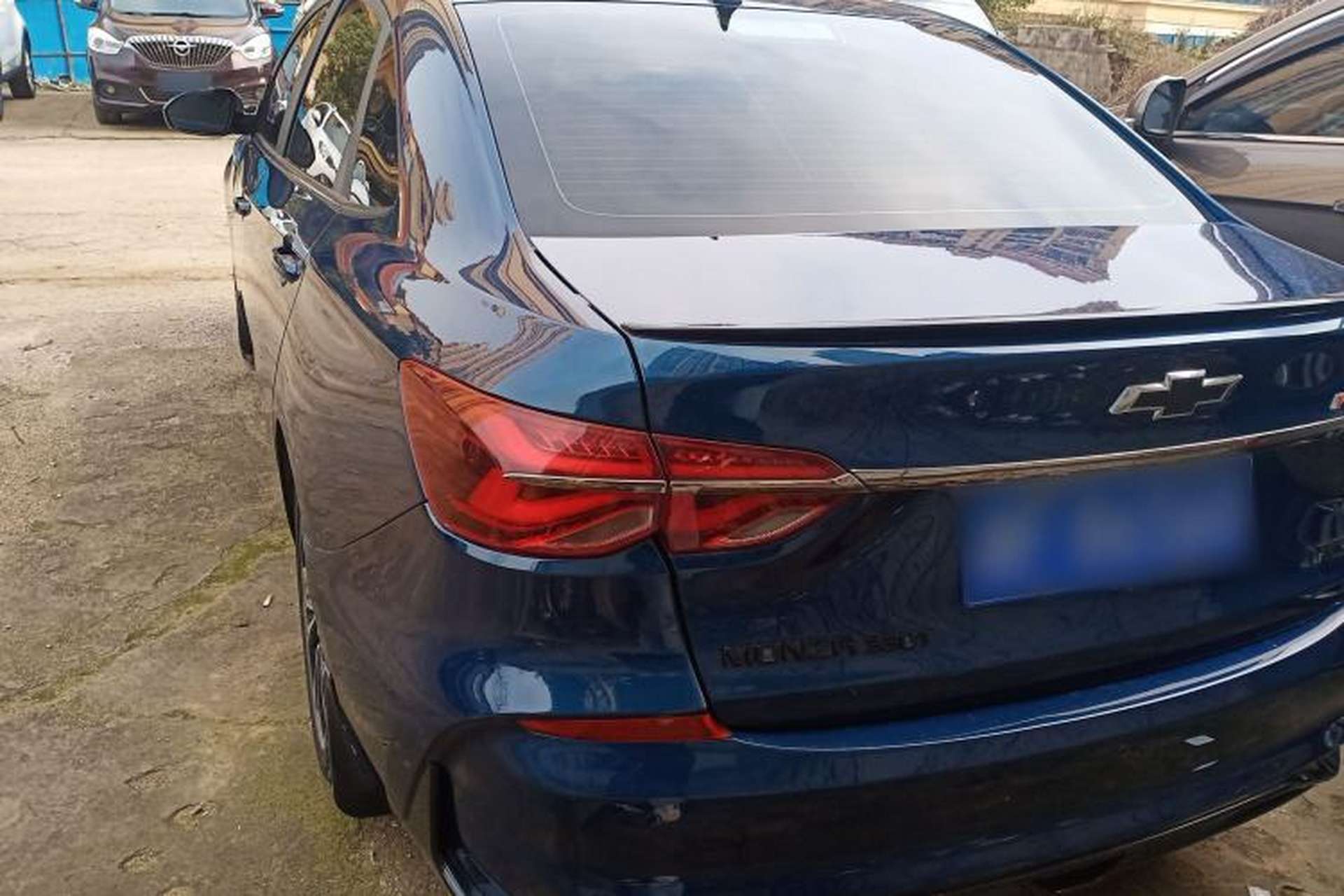 Used Chevrolet Monza 2022 Light Hybrid RS 330T Automatic Comfort Edition Rear Left 45 Deg