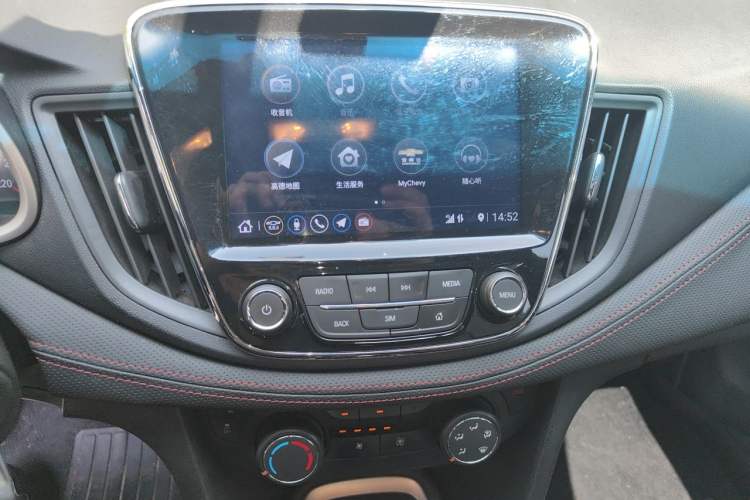 Used Chevrolet Monza 2022 Light Hybrid RS 330T Automatic Comfort Edition Audio And AC Panel