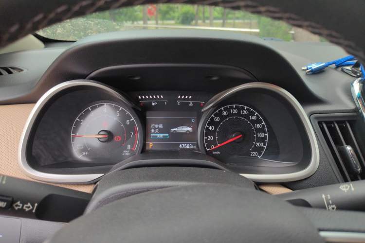 Used Chevrolet Monza 2022 320 Automatic Enjoyment Sunroof Version Instrument Cluster
