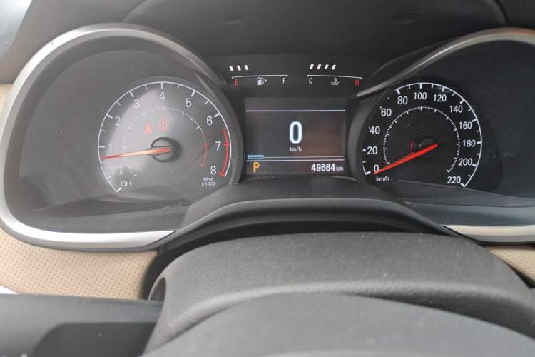 Used Chevrolet Monza 2022 320 Automatic Enjoyment Sunroof Version Instrument Cluster