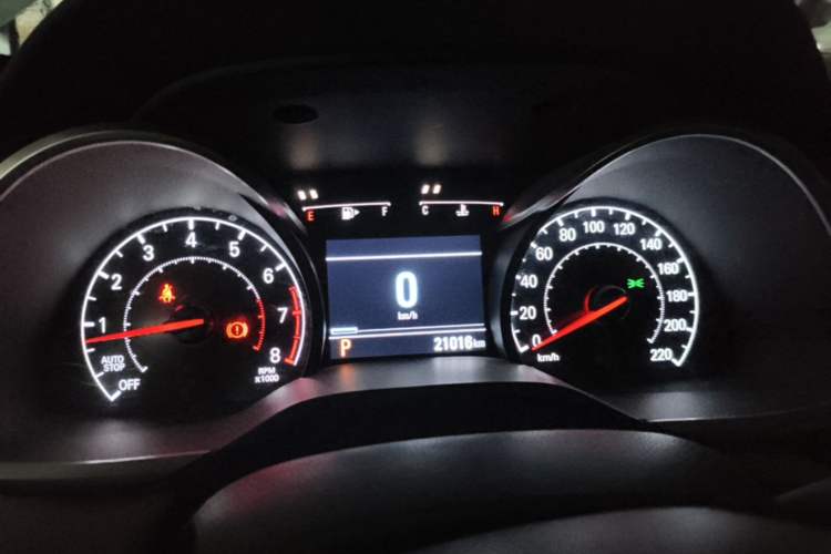 Used Chevrolet Monza 2022 320 Automatic Enjoyment Sunroof Version Instrument Cluster