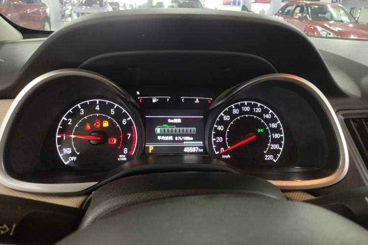 Used Chevrolet Monza 2022 320 Automatic Enjoyment Sunroof Version Instrument Cluster