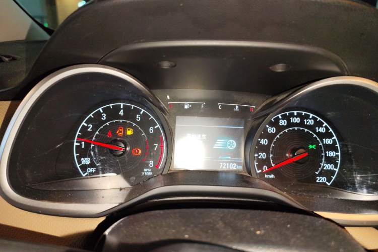 Used Chevrolet Monza 2022 320 Automatic Enjoyment Sunroof Version Instrument Cluster