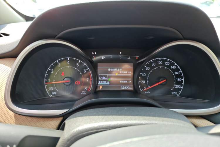 Used Chevrolet Monza 2022 320 Automatic Enjoyment Sunroof Version Instrument Cluster