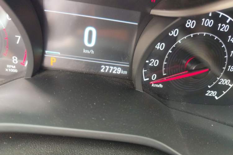 Used Chevrolet Monza 2022 320 Automatic Enjoyment Edition Odometer Close Up