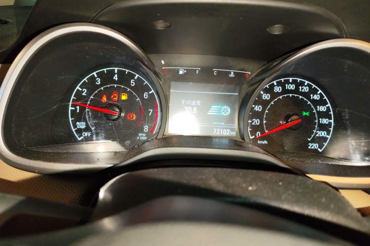 Used Chevrolet Monza 2022 320 Automatic Enjoyment Sunroof Version Odometer Close Up