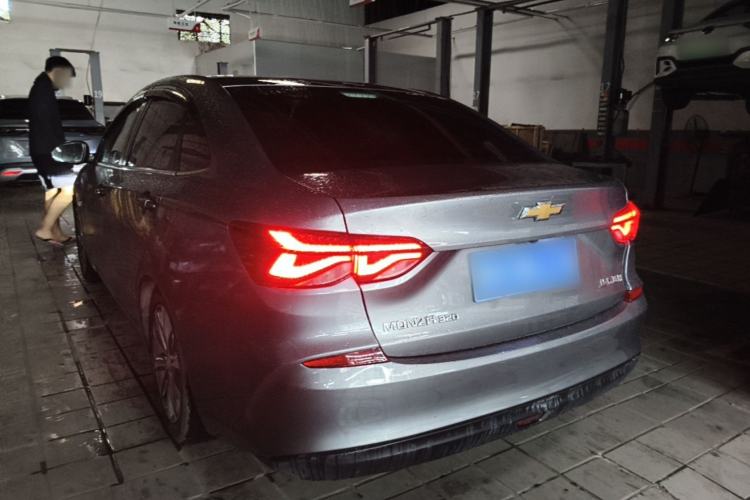 Used Chevrolet Monza 2022 320 Automatic Enjoyment Sunroof Version Rear Left 45 Deg