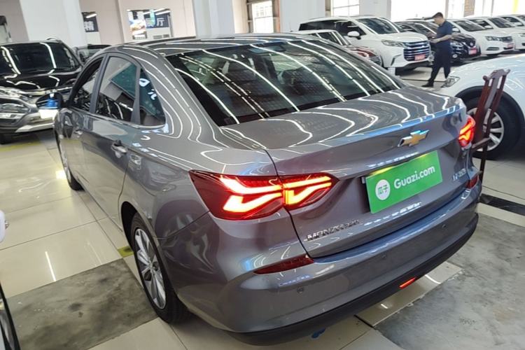 Used Chevrolet Monza 2022 320 Automatic Enjoyment Sunroof Version Rear Left 45 Deg