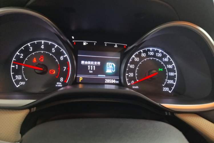 Used Chevrolet Monza 2022 320 Automatic Enjoyment Sunroof Version Instrument Cluster