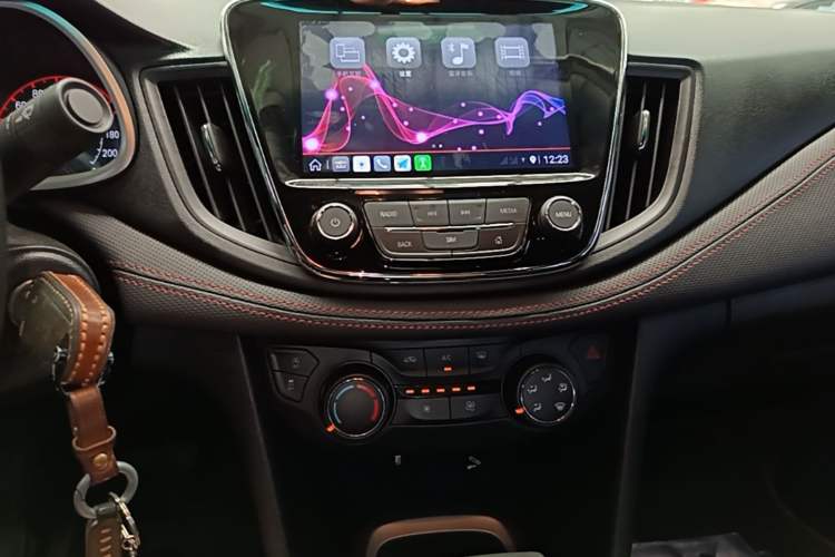 Used Chevrolet Monza 2022 Light Hybrid RS 330T Automatic Comfort Edition Audio And AC Panel
