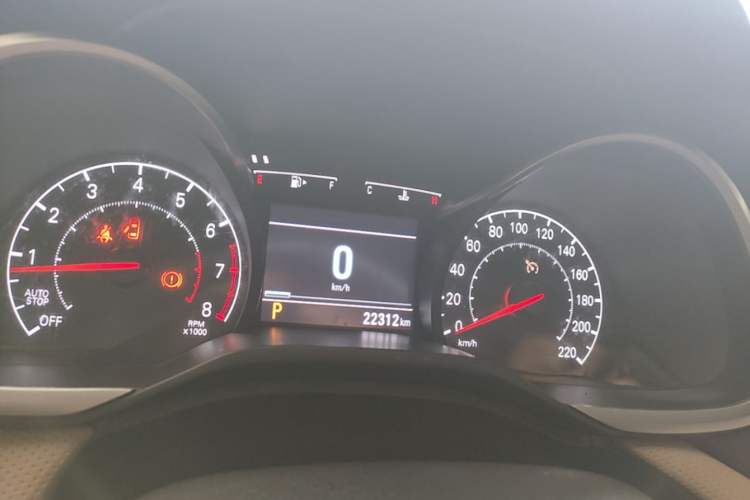 Used Chevrolet Monza 2022 320 Automatic Enjoyment Sunroof Version Instrument Cluster
