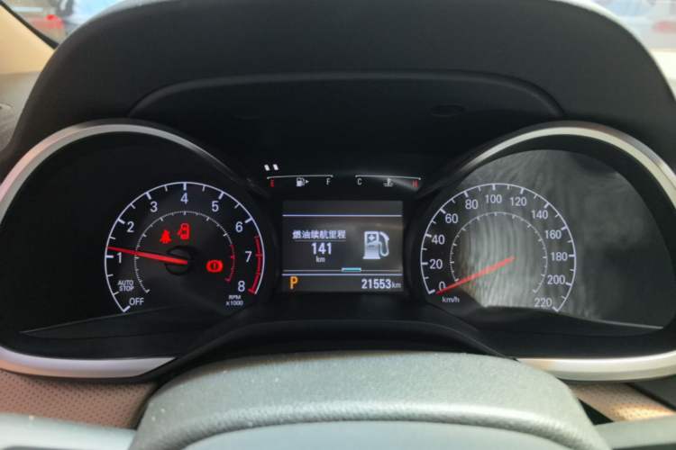 Used Chevrolet Monza 2022 320 Automatic Enjoyment Sunroof Version Instrument Cluster