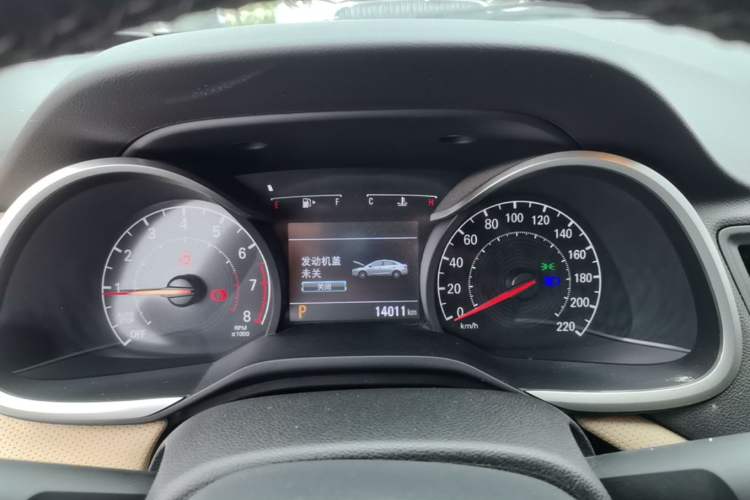 Used Chevrolet Monza 2022 320 Automatic Enjoyment Sunroof Version Instrument Cluster