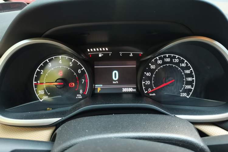 Used Chevrolet Monza 2022 320 Automatic Enjoyment Sunroof Version Instrument Cluster
