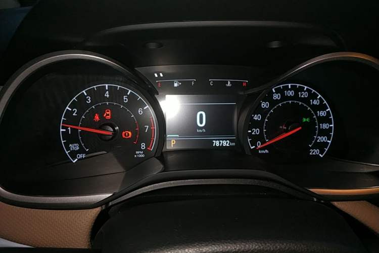 Used Chevrolet Monza 2022 320 Automatic Enjoyment Sunroof Version Instrument Cluster