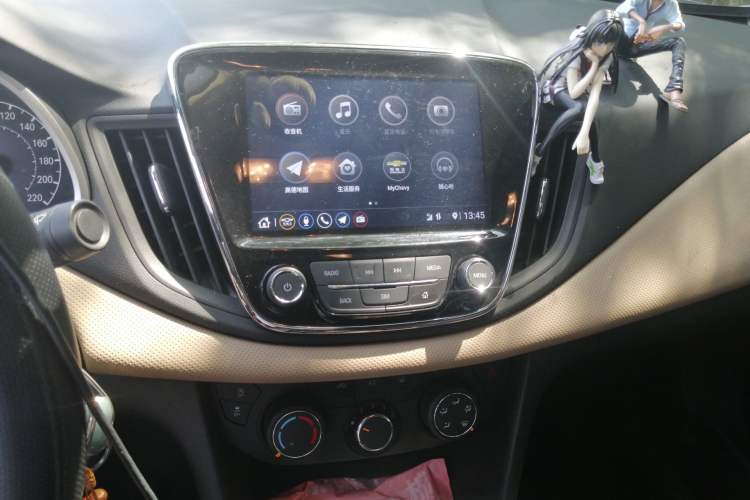 Used Chevrolet Monza 2022 320 Automatic Enjoyment Sunroof Version Audio And AC Panel