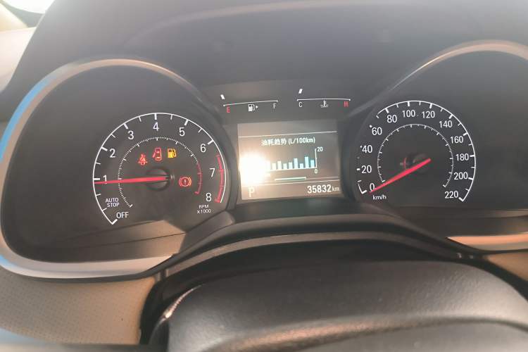 Used Chevrolet Monza 2022 320 Automatic Enjoyment Sunroof Version Instrument Cluster