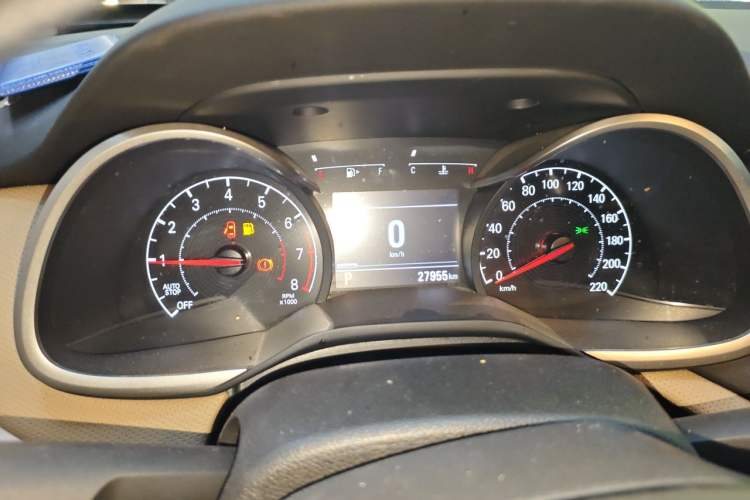 Used Chevrolet Monza 2022 320 Automatic Enjoyment Sunroof Version Instrument Cluster
