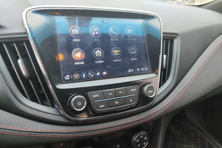 Used Chevrolet Monza 2022 Light Hybrid RS 330T Automatic Comfort Edition Audio And AC Panel