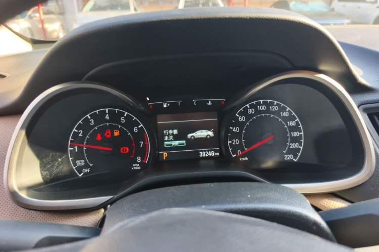 Used Chevrolet Monza 2022 320 Automatic Enjoyment Sunroof Version Instrument Cluster
