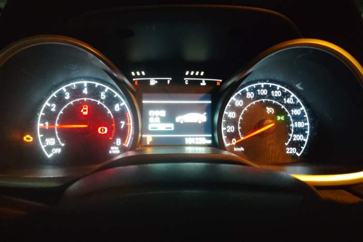 Used Chevrolet Monza 2022 Light Hybrid Redline 320T Dual-Clutch Thrilling Edition Instrument Cluster