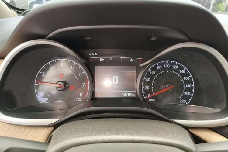 Used Chevrolet Monza 2022 320 Automatic Enjoyment Sunroof Version Instrument Cluster