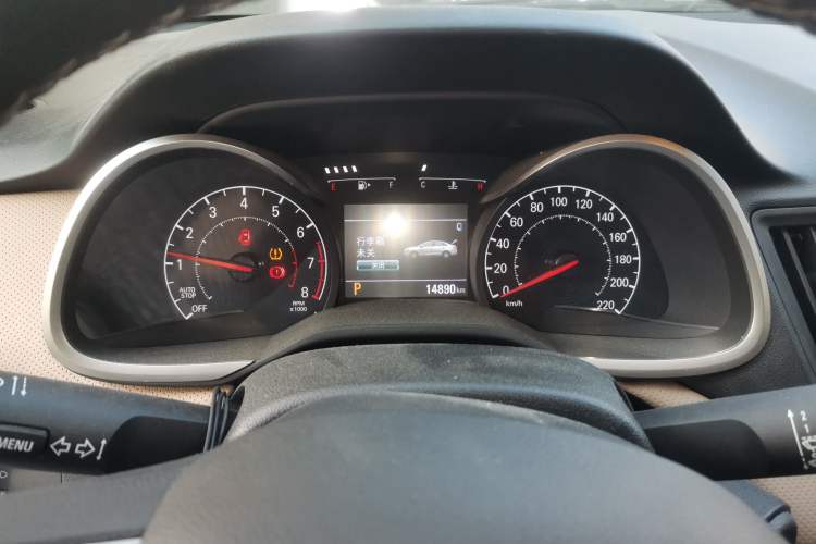 Used Chevrolet Monza 2022 320 Automatic Enjoyment Sunroof Version Instrument Cluster
