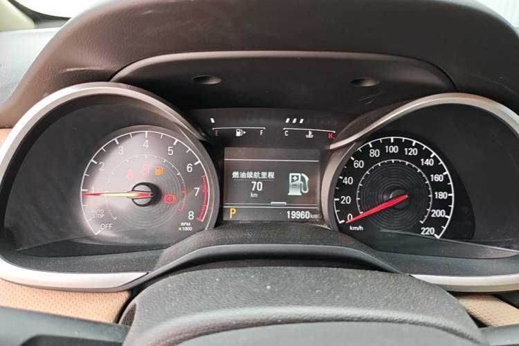 Used Chevrolet Monza 2022 320 Automatic Enjoyment Sunroof Version Instrument Cluster