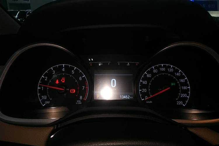 Used Chevrolet Monza 2022 320 Automatic Enjoyment Sunroof Version Instrument Cluster