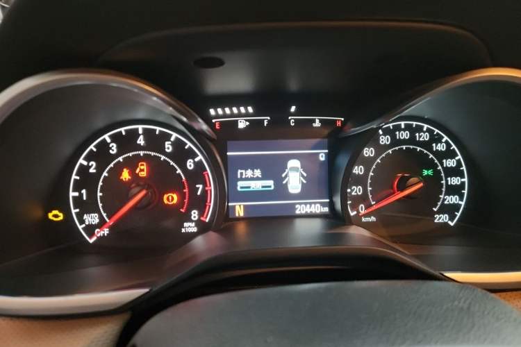 Used Chevrolet Monza 2022 320 Automatic Enjoyment Sunroof Version Instrument Cluster