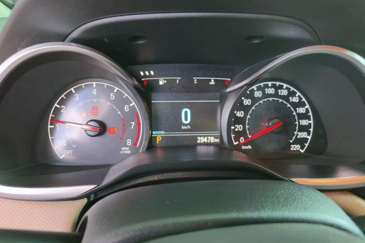Used Chevrolet Monza 2022 320 Automatic Enjoyment Sunroof Version Instrument Cluster
