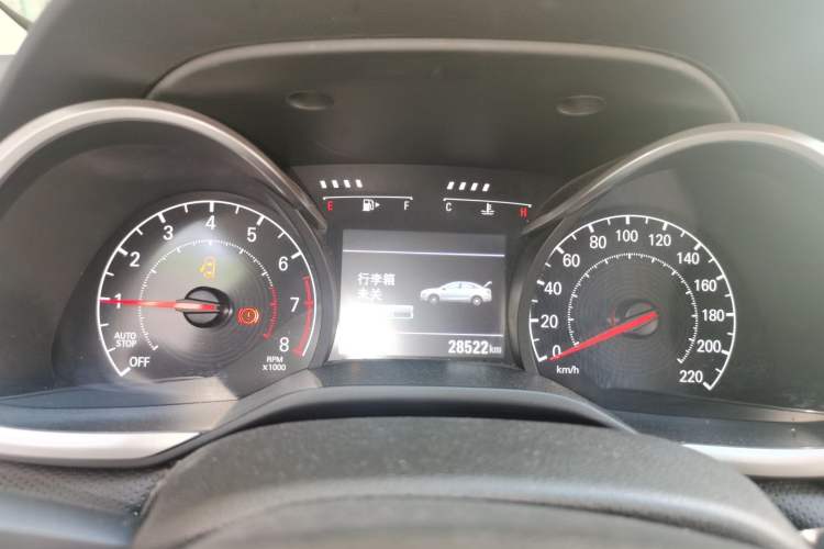 Used Chevrolet Monza 2022 Light Hybrid Redline 320T Dual-Clutch Thrilling Edition Instrument Cluster