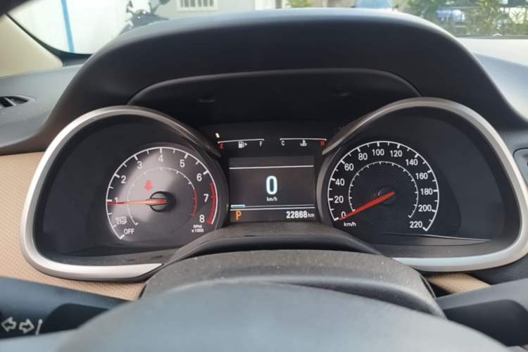 Used Chevrolet Monza 2022 320 Automatic Enjoyment Sunroof Version Instrument Cluster